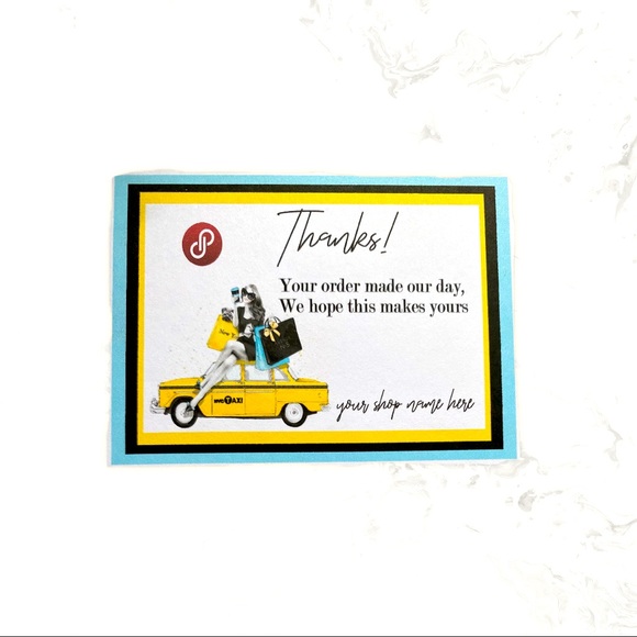 Your Order Made My Day | Thank You Card | Small Business Card - Picture 3 of 8